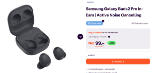 Samsung Buds2 Pro zwart voor €99 bij ibood