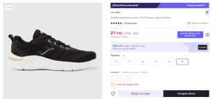 Zapatillas Casual para Mujer Joma N-100 por 15.4€