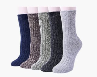 Calcetines de lana térmica por 5 pares a 10.99€