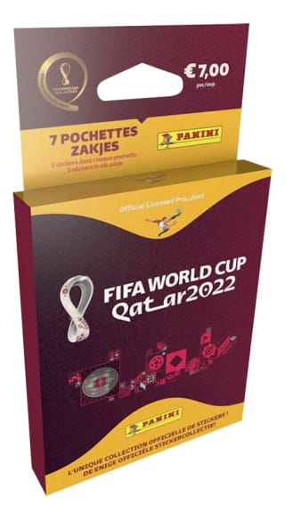 4+1 gratis op Panini stickerpacks