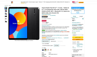 Xiaomi Redmi Pad SE 8,7" + Funda por solo 93,99€