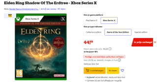 Elden Ring: Shadow of the Erdtree - Collector's Edition - voor €44,99 bij Bol
