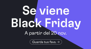 Solo hoy 80% + 40% descuento EXTRA para el Black Friday Miravia