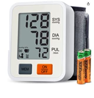 Tensiómetro de muñeca con transmisión de voz y detección de la frecuencia cardiaca por 9.99€