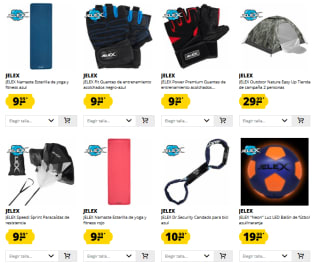 30% descuento marca Jelex en Deporte Outlet
