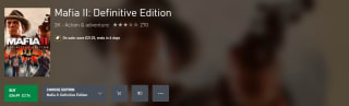 Mafia II Definitive Edition for £3.74 at Xbox Store