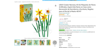 Set lego Creator Narcisos por 11,99€