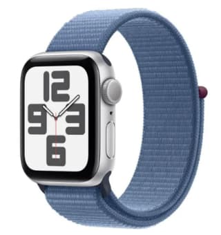 Montre connectée Apple Watch SE (2e génération) - GPS, 40 mm, Blue Sport Loop à 199€