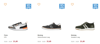 Schuurman schoenen sale tot 85% korting + 10% extra korting