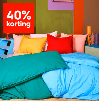 40% korting op de Linda beddengoedcollectie bij de Hema