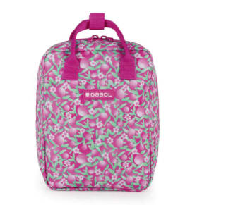 mochila Gabol rosa por 11,20€