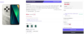 Xiaomi POCO C75 de 6GB/128GB por 82€