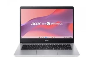 Portátil Acer Chromebook CB314-2H, MTK MT8183, 8GB, 64GB eMMC, FHD, 14" - 35,56 cm, Chrome OS por 199€