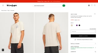 Camiseta de mangas cortas Jack & Jones por 3,99€