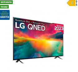 TV LED LG 65QNED756RA 65" UHD 4K Procesador Inteligente α5 4K Gen6 por solo 887€