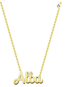 Collar acero inoxidable con nombre para Mujer a solo 4,99€