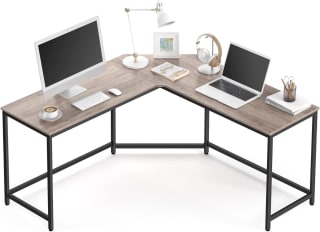 L-Vormig Hoekbureau 149 x 149 x 75 cm voor €58,64 bij Amazon