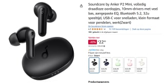 Soundcore by Anker Life P2 Mini Draadloze oordopjes voor €22,99 bij Amazon
