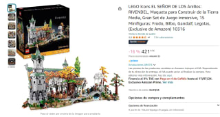LEGO Icons El Señor de Los Anillos : RIVENDEL por 421,44€
