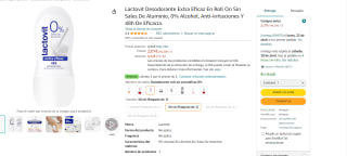 3x Lactovit Desodorante Extra Eficaz En Roll On por 4.02€