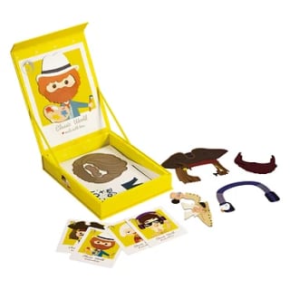 Classic World Magneetkoffer Gezichten voor €7,50 bij lobbes