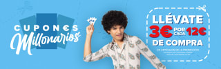 Vuelven los cupones milloonarios de Carrefour