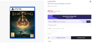 Juego para PS5 Elden Ring por 28.37€