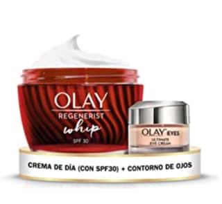 Olay Regenerist Whip Ligera con SPF30 + Eye Cream para Ojeras, Arrugas y Bolsas por 31.19€