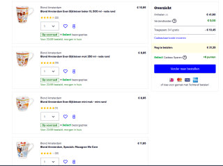 3+1 gratis op alles van blond Amsterdam bij Bol