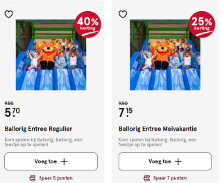 Tickets voor Ballorig vanaf €5,70 bij de Etos