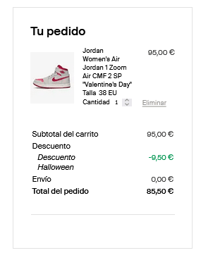 Jordan Women's Air Jordan 1 Zoom Air CMF 2 SP Valentine's Day por 85,50€