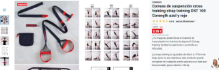 Correas de suspensión cross training por solo 9,90€