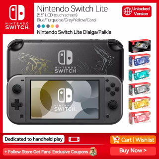 Console da Nintendo, modelo Switch Lite - R$ 1.284,64
