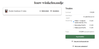 20% korting op je bestelling bij Chocoladebezorgd