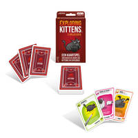 Gratis Exploding Kittens kaartspel bij aankoop van geselecteerde Unbox Now spellen bij Intertoys