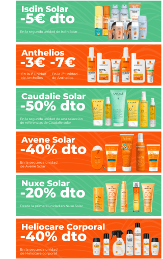 5€ dto y 8% dto en solar Farmasky