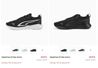 15% EXTRA descuento en tu compra en Puma