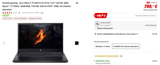 15% extra descuento en productos Acer grandes descuento en productos