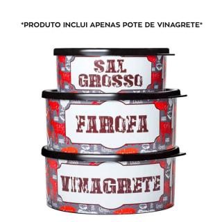 Pote para Vinagrete - R$ 24,99