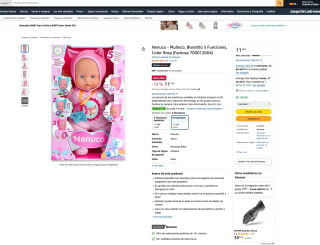 Muñeco Nenuco Blandito 5 Funciones por solo 11,19€