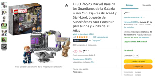 LEGO Marvel Base de los Guardianes de la Galaxia 3 por