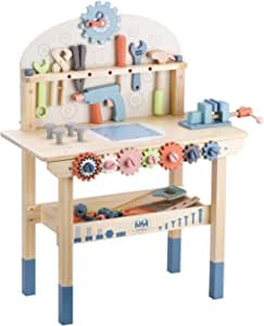 Banco de madera herramientas para niños a solo 32,46€