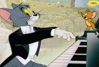 Pianoconcert van Martin Oei: Tom & Jerry in de Tuin der Lusten in Het Concertgebouw in Amsterdam