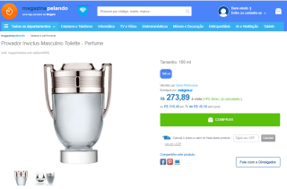 Perfume Masculino Invictus - R$ 273,89