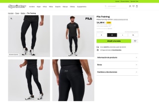 Mallas Running Fila Hombre a tan solo 14,99€