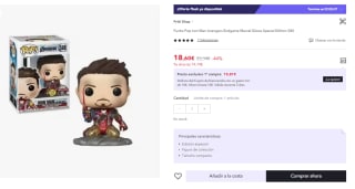 Funko POP! Marvel I Am Iron Man por 11.16€