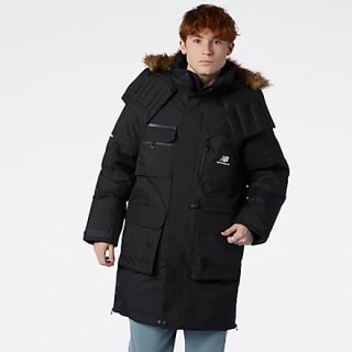 New Balance heren winter parka voor €112,50 dmv code bij New Balance
