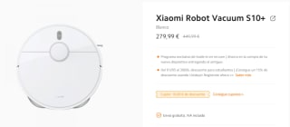 Xiaomi Robot Vacuum S10+ por 251,99€