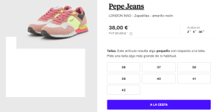 Zapatillas Casual para Mujer Pepe Jeans LONDON MAD por 38€