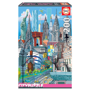 Puzzle Educa Serie Citypuzzle Nueva York 200 Piezas por 2,99€